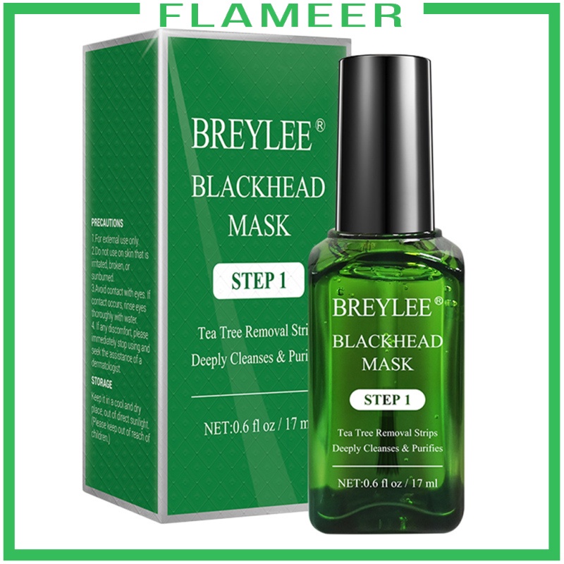 [FLAMEER] BREYLEE Tea Tree Oil Blackhead Remover Blackhead Removing Kit Blackhead Solution