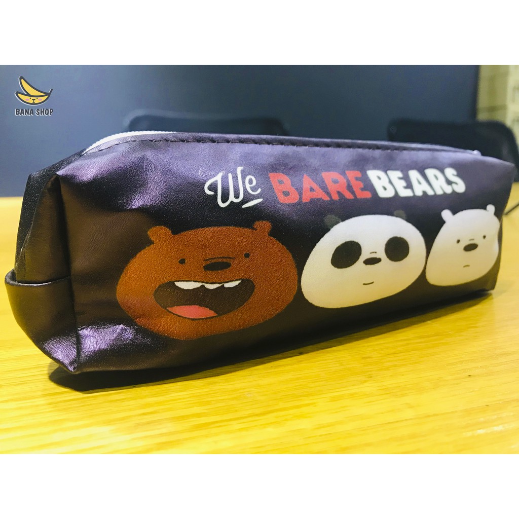 Hộp bút bóp viết Chúng tôi đơn giản là gấu We Bare Bears