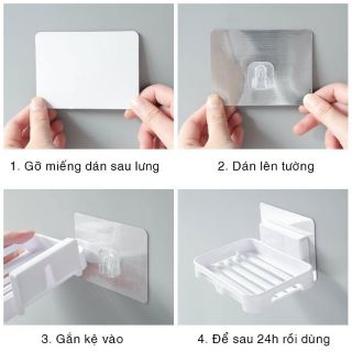 Kệ Để Xà Bông Dán Tường
