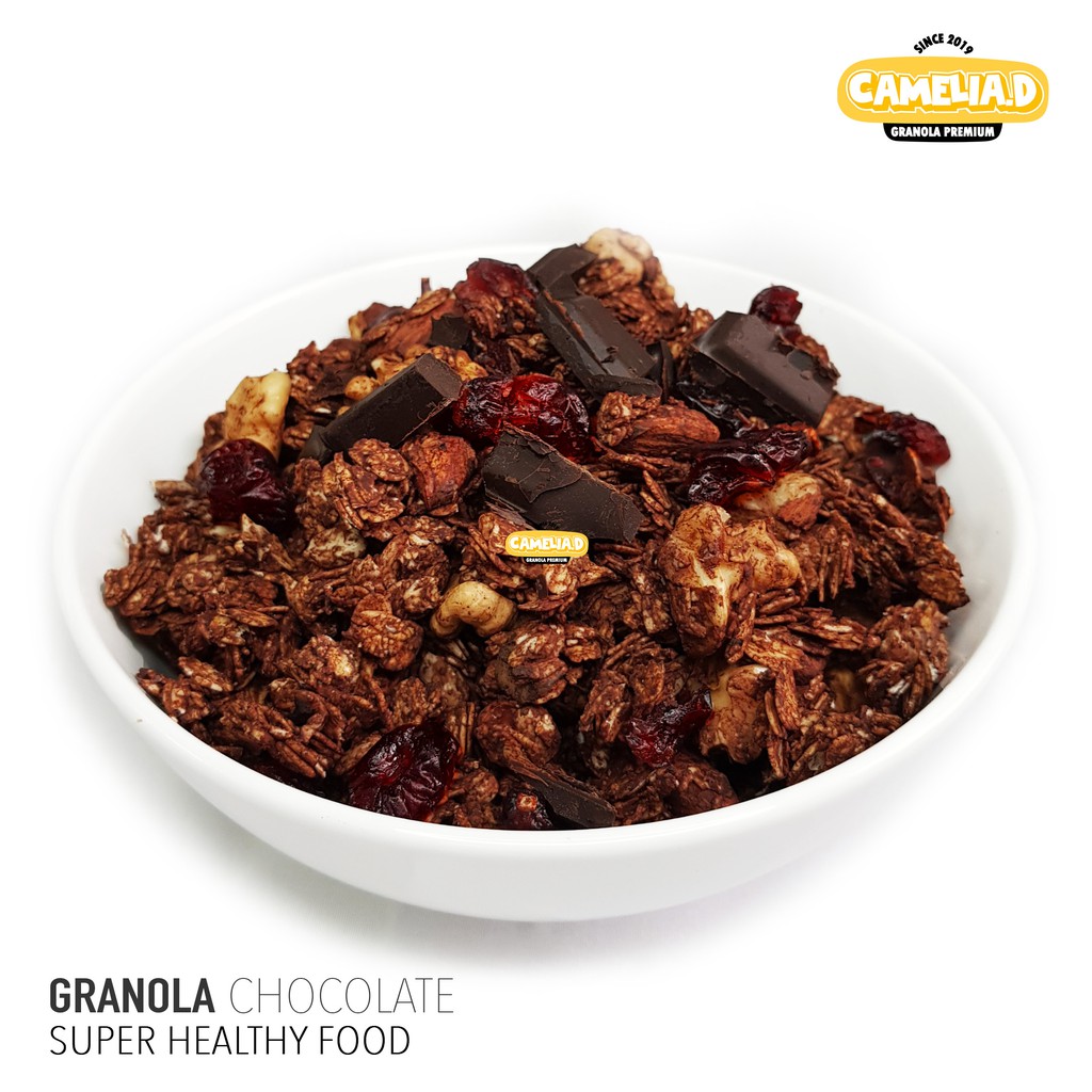 Granola giảm cân cao cấp by Camelia D, Granola siêu hạt (không đường ăn kiêng hiệu quả) | BigBuy360 - bigbuy360.vn