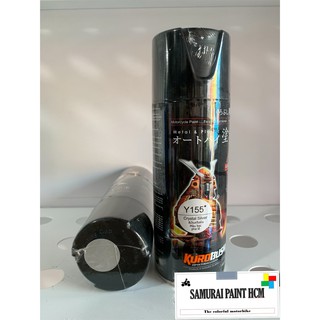 Y155 Sơn xịt Samurai MÀU BẠC PHA LÊ
