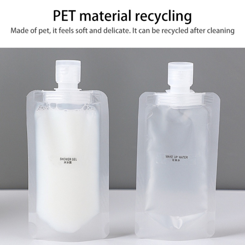 1 Chai Rỗng Trong Suốt Đựng Dầu Gội / Mỹ Phẩm 30 / 50 / 100ml