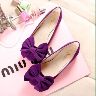 [ RẺ VÔ ĐỊCH] GIÀY BÚP BÊ NƠ TO