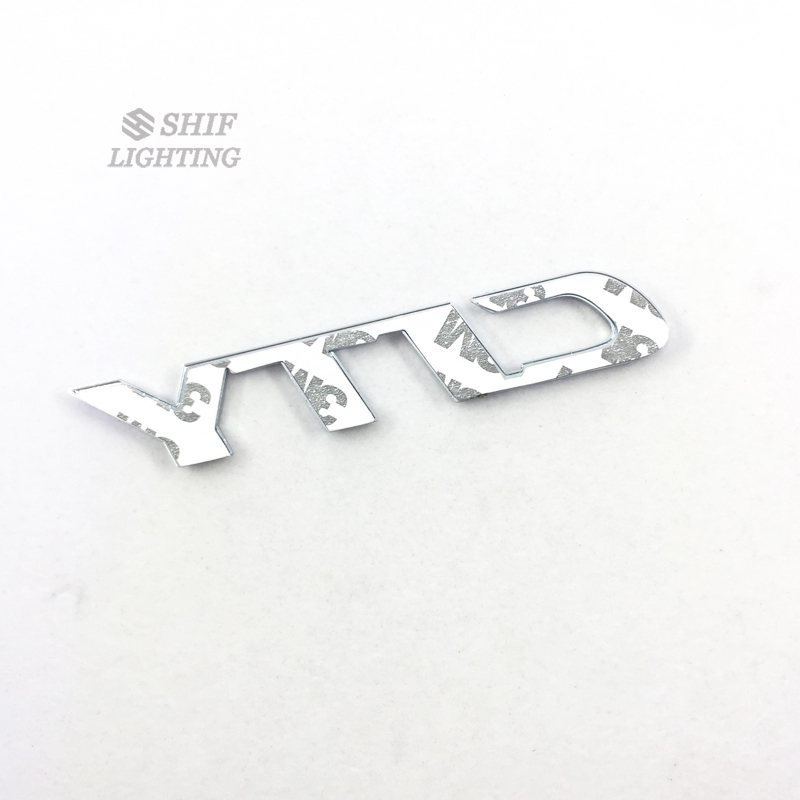 Sticker dán bằng kim loại hình chữ CITY trang trí cho xe hơi sang trọng