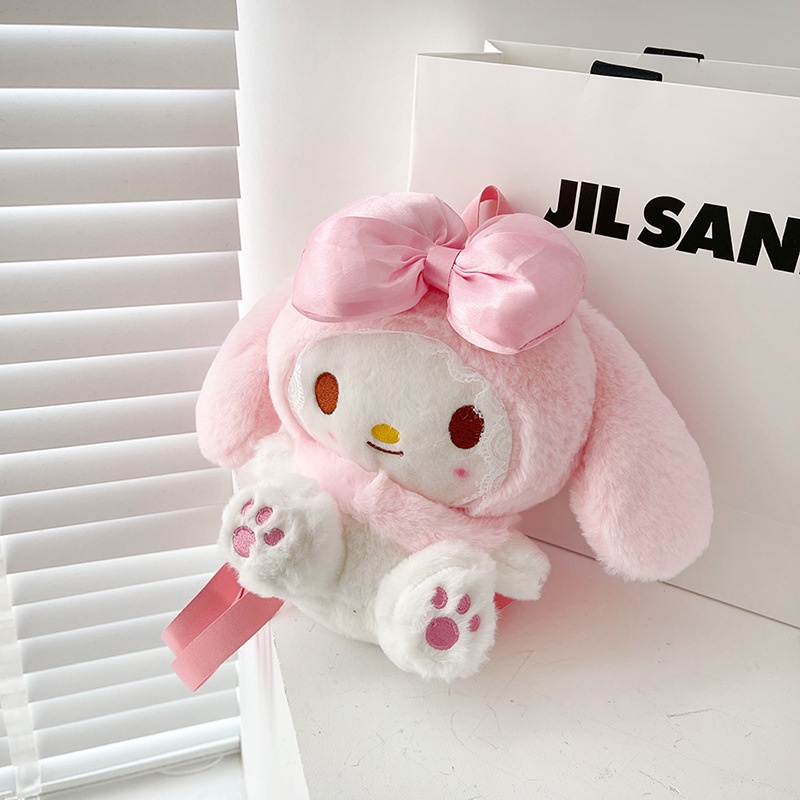 Sanrio Ba Lô Đi Học Hình Đồ chơi nhồi bông Dễ Thương Cho Bé
