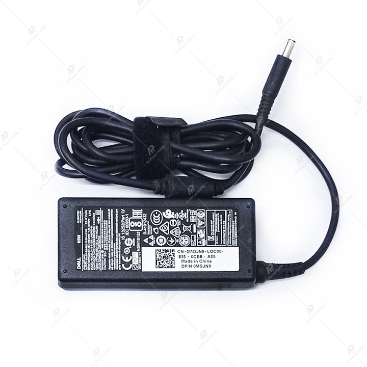 Sạc Laptop DELL Zin Chính Hãng - Dây Sạc & Cục Adapter Dell 65W (20V - 3,34A) chân kim tròn nhỏ 3mm - Bảo hành 1 năm