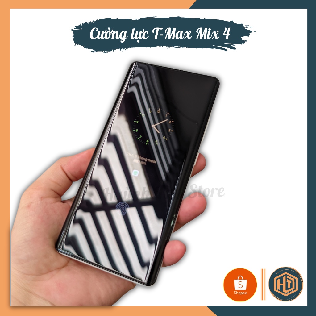 Kính cường lực Xiaomi Mi Mix 4, Mimix 4 5G UV trong suốt chính hãng T-Max chống va đập,chống trầy xướt,vân tay siêu nhạy
