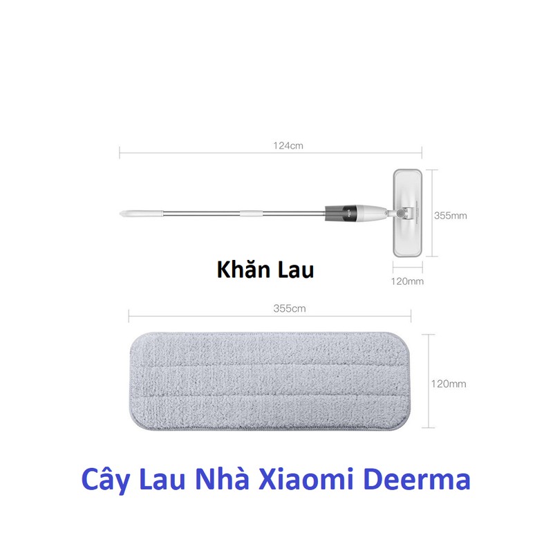 Combo 10 Tấm Vải Lau Sàn Bổ Sung Cho Xiaomi Mijia Deerma