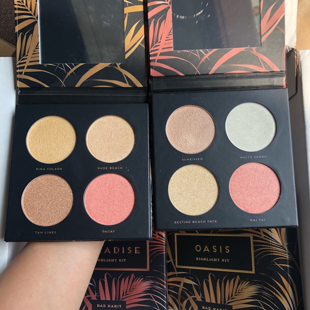 Bảng phấn highlight bắt sáng Bad Habit