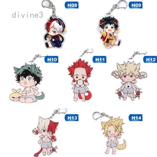 Móc Khóa Acrylic Hình Nhân Vật Anime Học Viện Anh Hùng