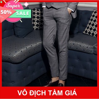 😍😍[SALE GIÁ GỐC] 😍😍QUẦN ÂU GHI XÁM KẺ CHÌM