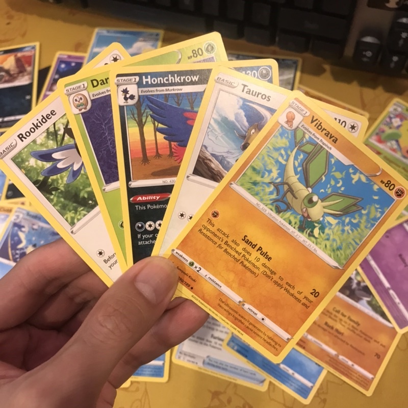Lẻ 01 lá Thẻ bài thật TCG Pokémon ngẫu nhiên - Hàng chính hãng ngẫu nhiên