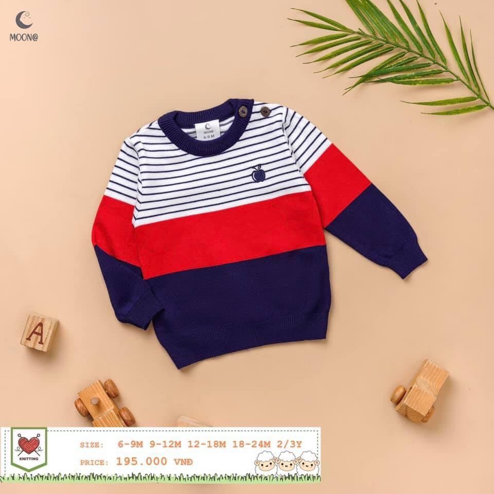 [MOON] Áo Len Dày Dặn Cho Bé 6M-3Y - Hàng chính hãng