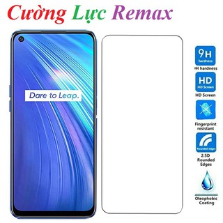 Kính Cường Lực Realme Q2, Realme Q2 Pro, Realme V5, Realme X7, Realme X7 Pro - Trong Suốt Chính Hãng Remax
