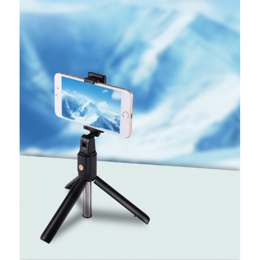 Gậy Chụp Ảnh Tự Sướng Bluetooth 3 Chân Đa Năng . Selfie, Livestream (GẬY CHỤP HÌNH) | BigBuy360 - bigbuy360.vn