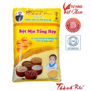 Bột ăn dặm dinh dưỡng Thành Râu cho trẻ từ 6 tháng Bột nấu, không chứa sữa