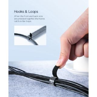 Raxfly Cable Organizer Cable Management For iPhone Samsung USB Cable Wire Winder Clip