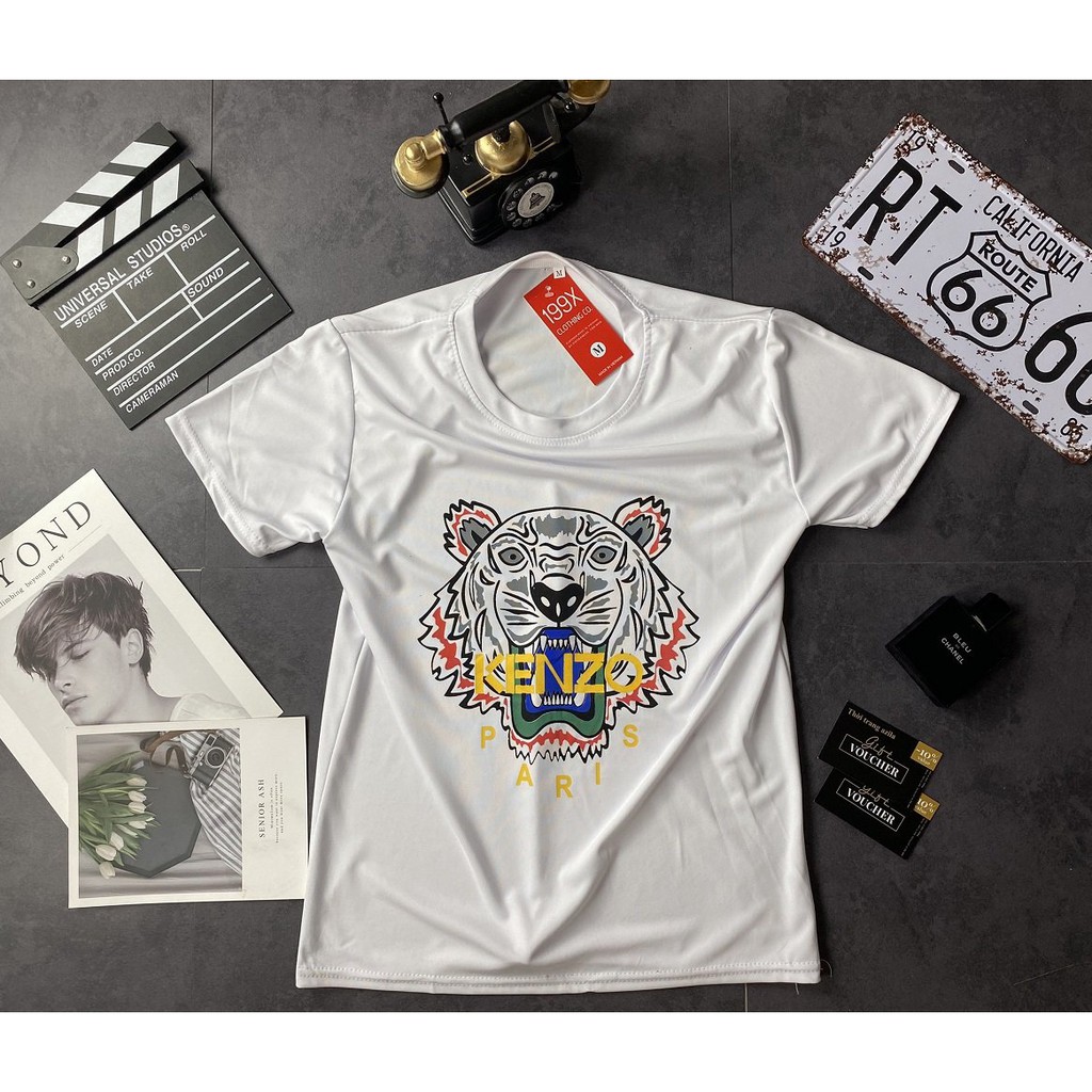 Áo Phông Nam Tay Ngắn, Áo Thun In Hình Hổ Chất Liệu Thun Cotton Thoáng Mát - AC111 - Shopmens | BigBuy360 - bigbuy360.vn