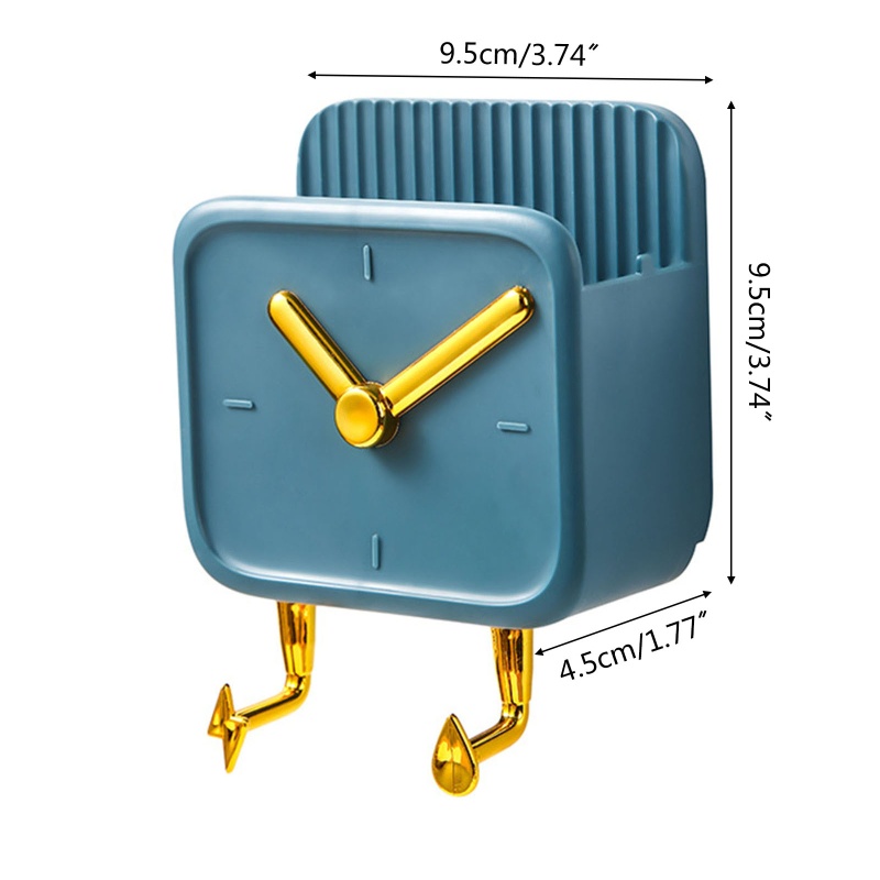 Hộp Đựng Cọ Trang Điểm / Điện Thoại Gắn Tường Kèm Móc Treo Tiện Dụng Cho Nhà Bếp / Phòng Tắm