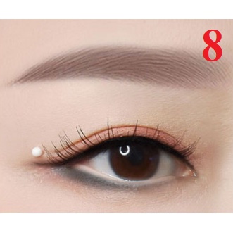 Chì xé kẻ mày Haozhuang cứng phẩy sợi Eyebrow Pencil sắc nét chuyên dùng cho Makeup trang điểm