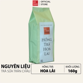 HỒNG TRÀ HOA LÀI Nguyên Liệu Làm Trà Sữa Trân Châu Đường Đen Tự Pha 160g