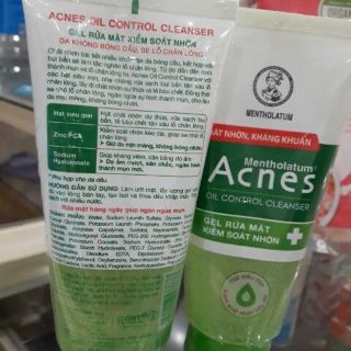Sữa rửa mặt Acnes kiểm soát nhờn