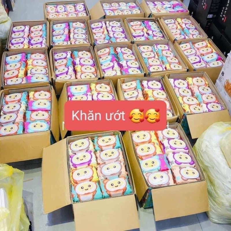 Giấy ướt 120 tờ loại 1 thiên phúc, dai, mịn, ko mùi