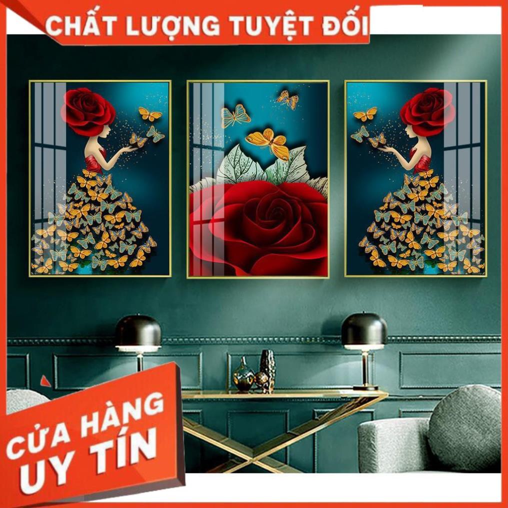 Tranh trang trí tường, Xả Kho giá xưởng, tranh treo tường HL012 Chất lượng CAO/Chống ẩm mốc, cong vê
