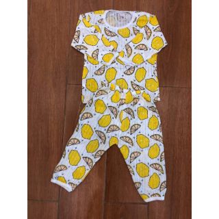 Bộ cotton giấy dài tay cho b(quả chanh)