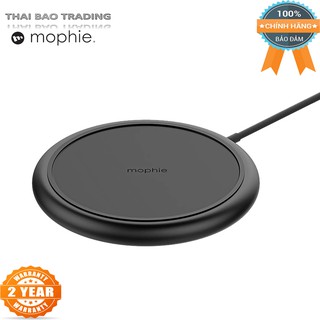 Đế sạc không dây mophie universal wireless charge steam pad 10w - hàng chính hãng