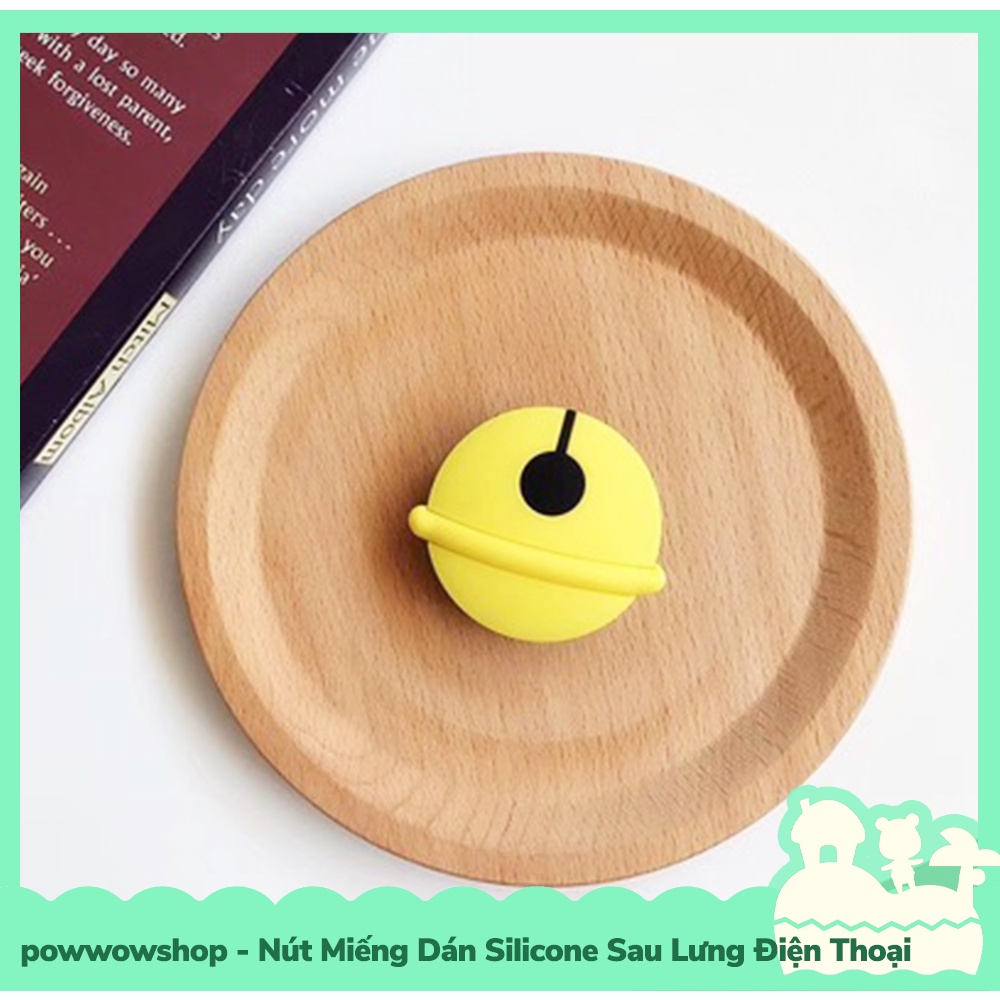 [Sẵn VN - Hỏa Tốc] Phụ Kiện Nút Dẻo Silicone, Miếng Dán Mặt Lưng Tạo Tay Vịn Giá Đỡ Cho Điện Thoại Funny Life