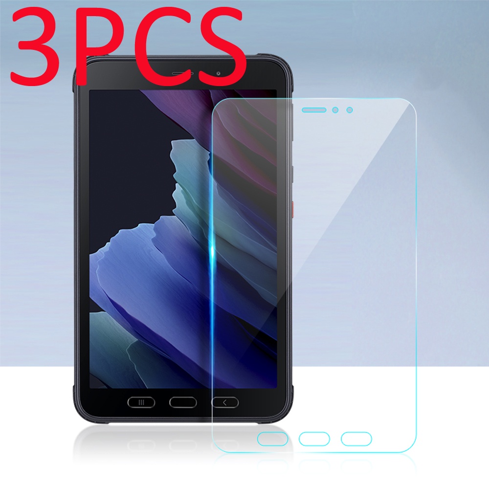 Set 3 Kính Cường Lực Bảo Vệ Màn Hình Cho Máy Tính Bảng Samsung Galaxy Tab Active / Active 2/Active 3 8.0/Active pro 10.1