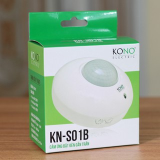 Cảm ứng bật đèn gắn trần kono kn-s01b