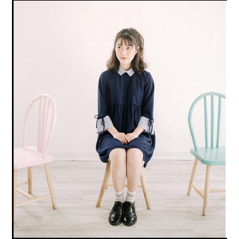 Váy / đầm babydoll xinh cute style Bleubird