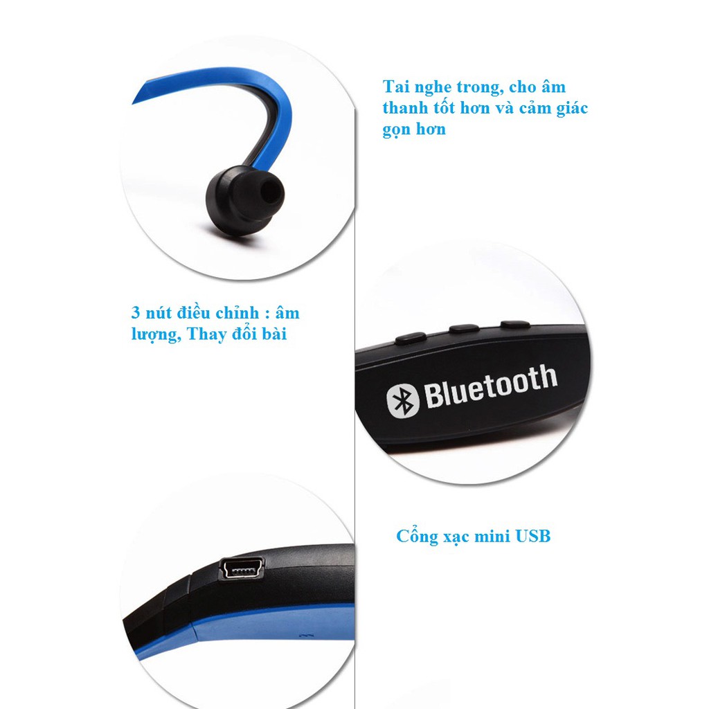 Tai Nghe Bluetooth Thể Thao Sport