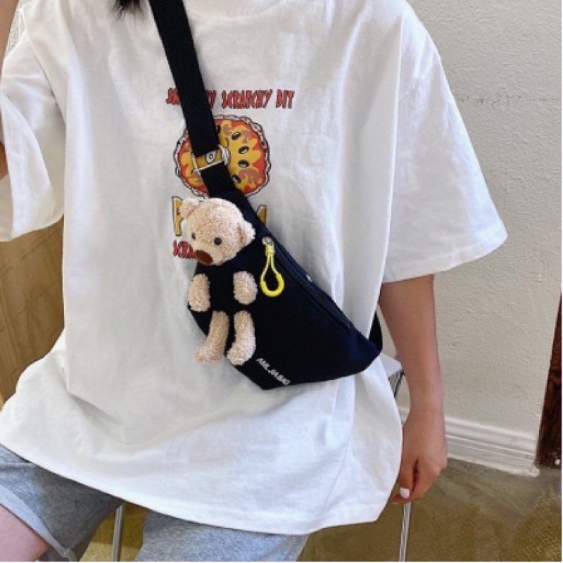 [Mã FAMAYWA2 giảm 10k đơn từ 50k] [FREESHIP] Túi Vải 🐻Đeo Chéo Gấu Bông Hàn Quốc TÚI XINH CHO BÉ | BigBuy360 - bigbuy360.vn