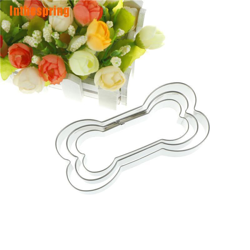 Set 3 Khuôn Cắt Bánh Quy Hình Khúc Xương