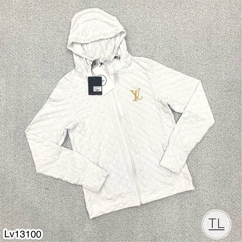 Áo Chống Nắng Lv Trắng hoa Nổi cực đẹp - Áo Chống Nắng trắng hoa Lv | BigBuy360 - bigbuy360.vn