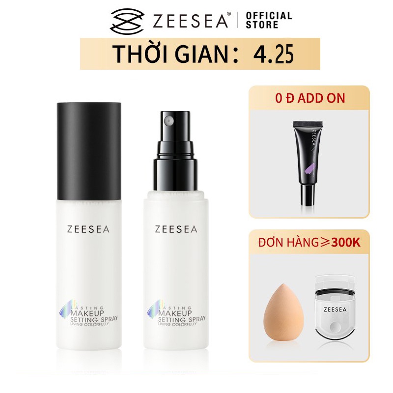 Xịt trang điểm ZEESEA tạo hiệu ứng bóng lâu trôi 100ml