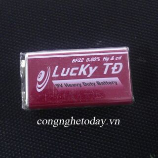 Xả PIN 9V cao cấp 5cặp/ 1hộp 50k