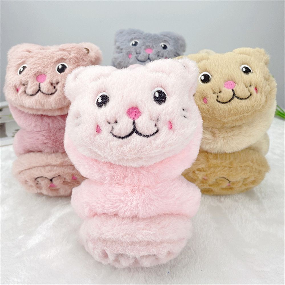 Đồ bịt tai giữ ấm bằng vải lông mềm mại họa tiết hoạt hình đáng yêu thoải mái cho cả nam và nữ