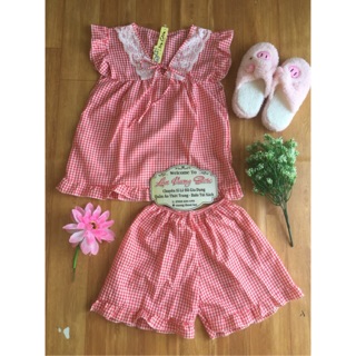Bộ caro kate lụa