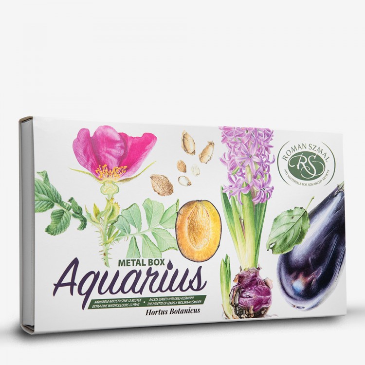 [ARBAT] Màu nước Roman Szmal Aquarius - Set 12 màu Hortus Botanicus