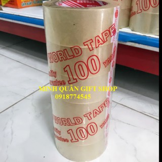 Băng keo trong 4,6cm - 100ya - 1 cây 6 cuộn