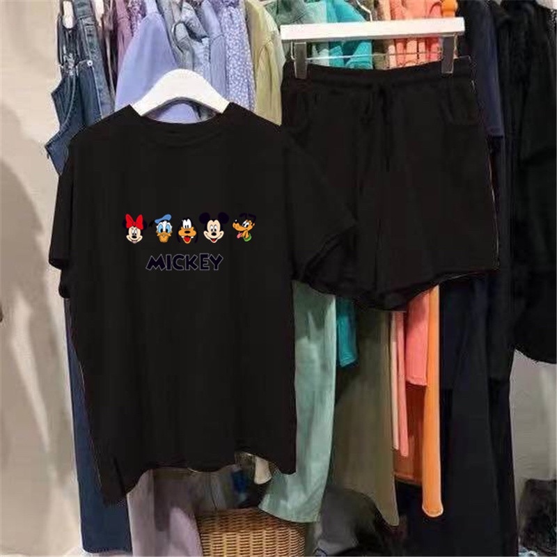 Bộ quần áo thể thao nữ Mickey phong cách Hàn Quốc