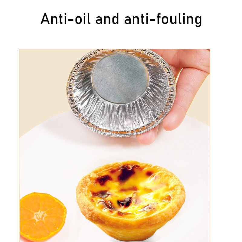 ONLY HOUSE Khay Thiếc Đựng Bánh Trứng Dùng Một Lần Tiện Dụng