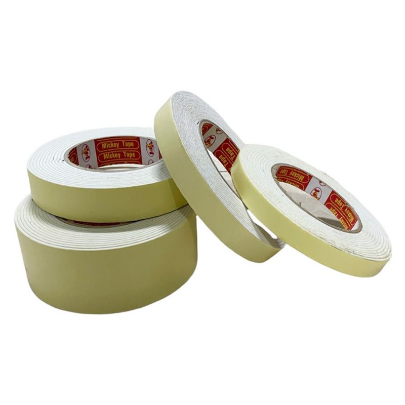 Băng Dán Xốp 2 Mặt  Màu Vàng