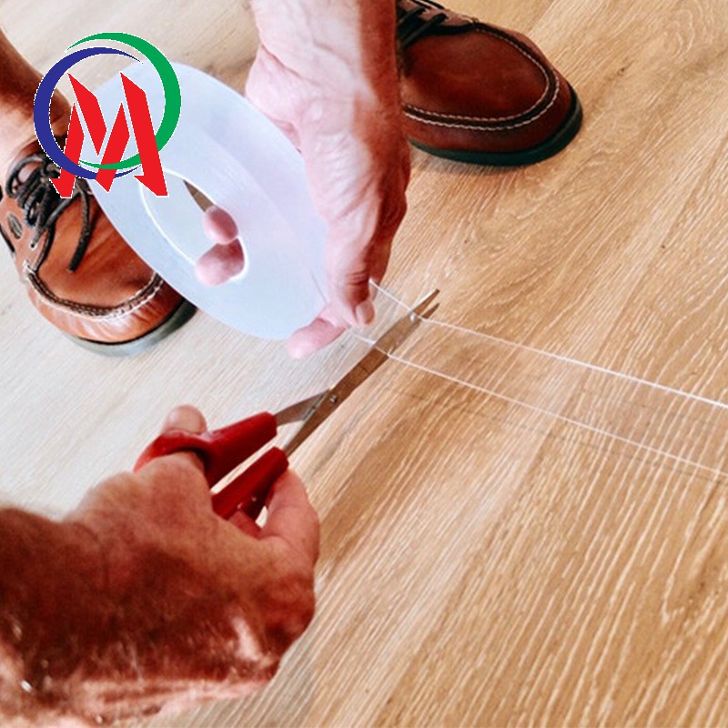 Băng keo nano 2 mặt dán cố định đồ vật đa năng siêu dính 3cm x 3m dày 1mm