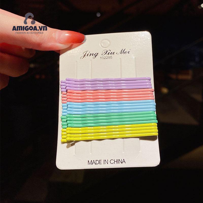 ✨✨Kẹp Tóc Thời Trang Chống Trượt Màu Kẹo Cho Nữ