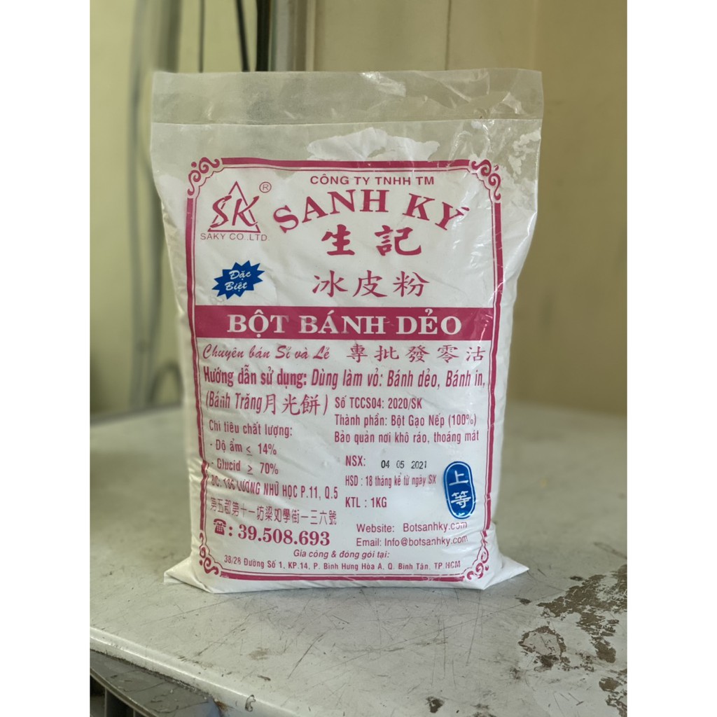 Bột bánh dẻo sanh ký 1kg